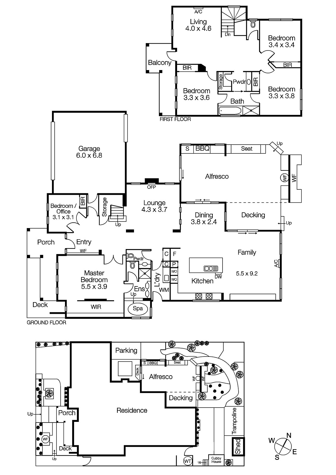 4 Fenland Place, Keysborough VIC 3173 - Floorplan