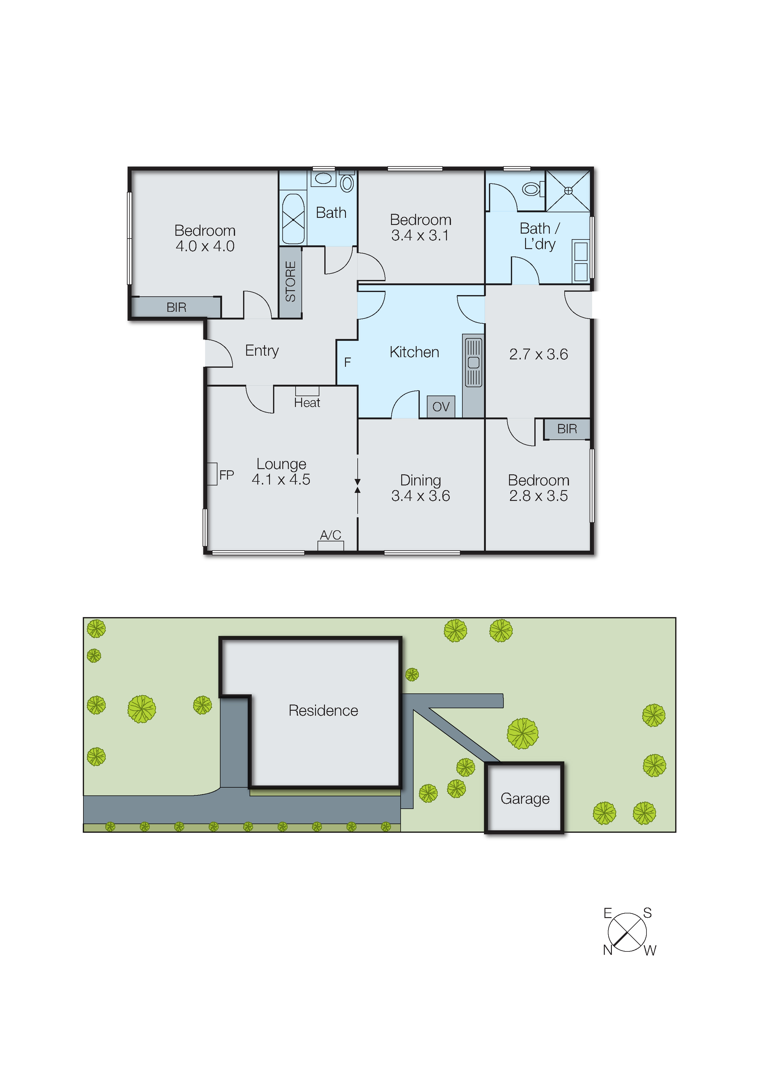 4 First Street, CLAYTON SOUTH VIC 3169 - Floorplan
