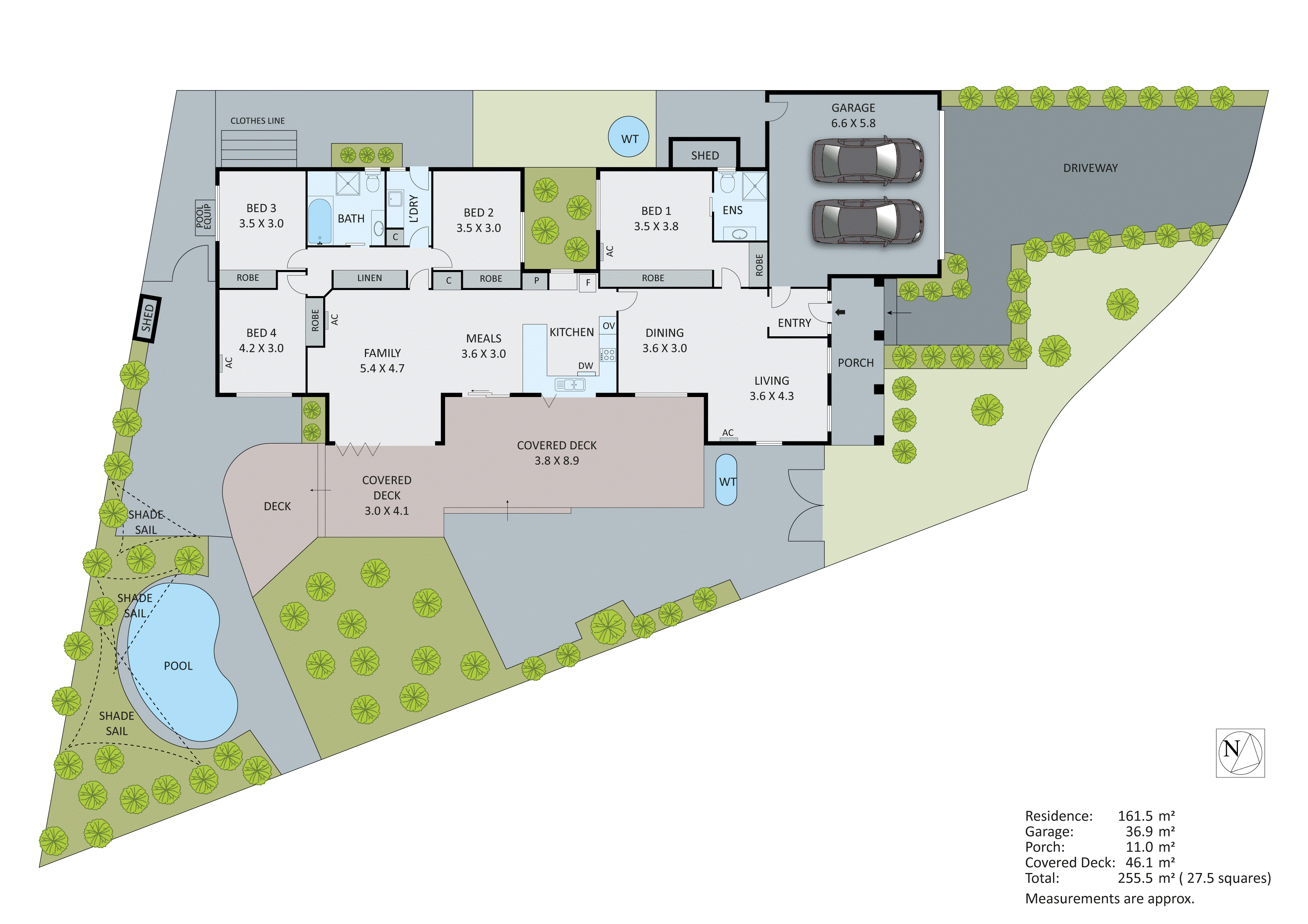 4 Fredman Court, Dingley Village VIC 3172 - Floorplan