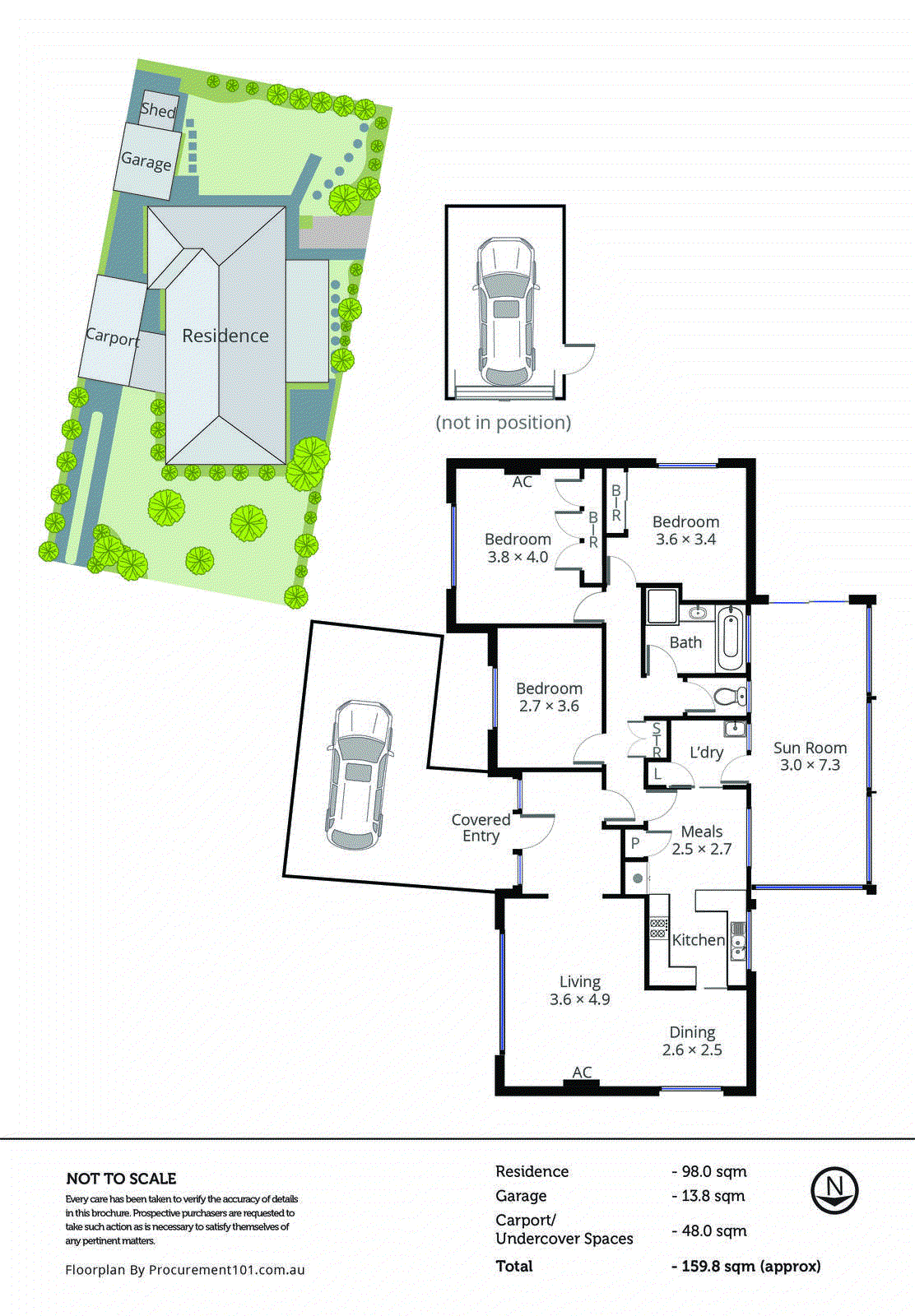 4 Galloway Street, Dandenong North VIC 3175 - Floorplan