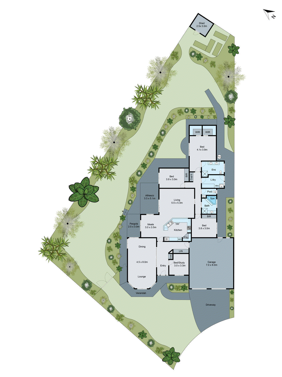 4 Gamston Court, Highton VIC 3216 - Floorplan