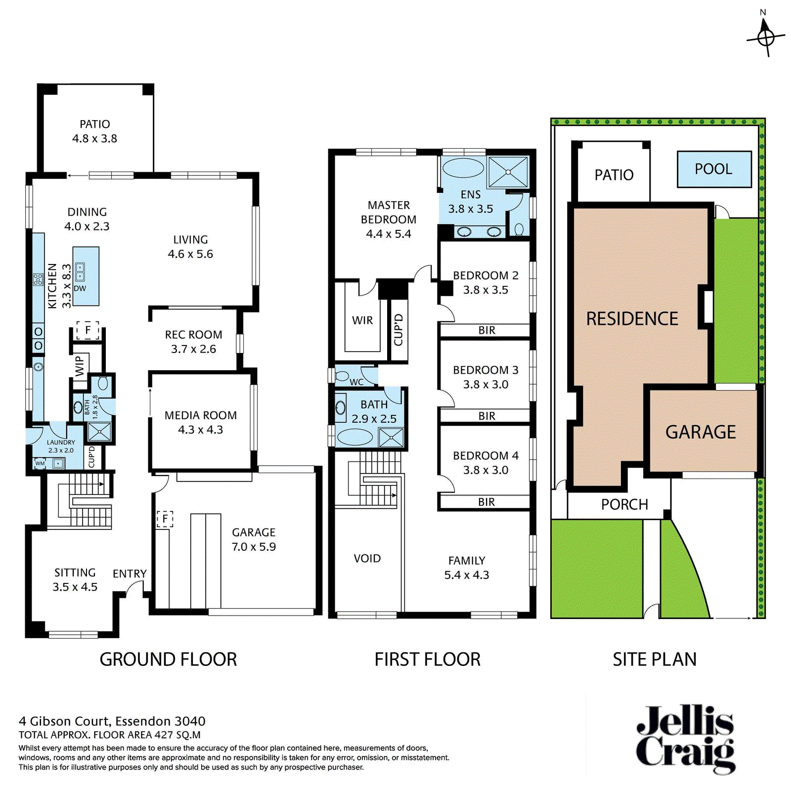 4 Gibson Court, Essendon - Floorplan 1