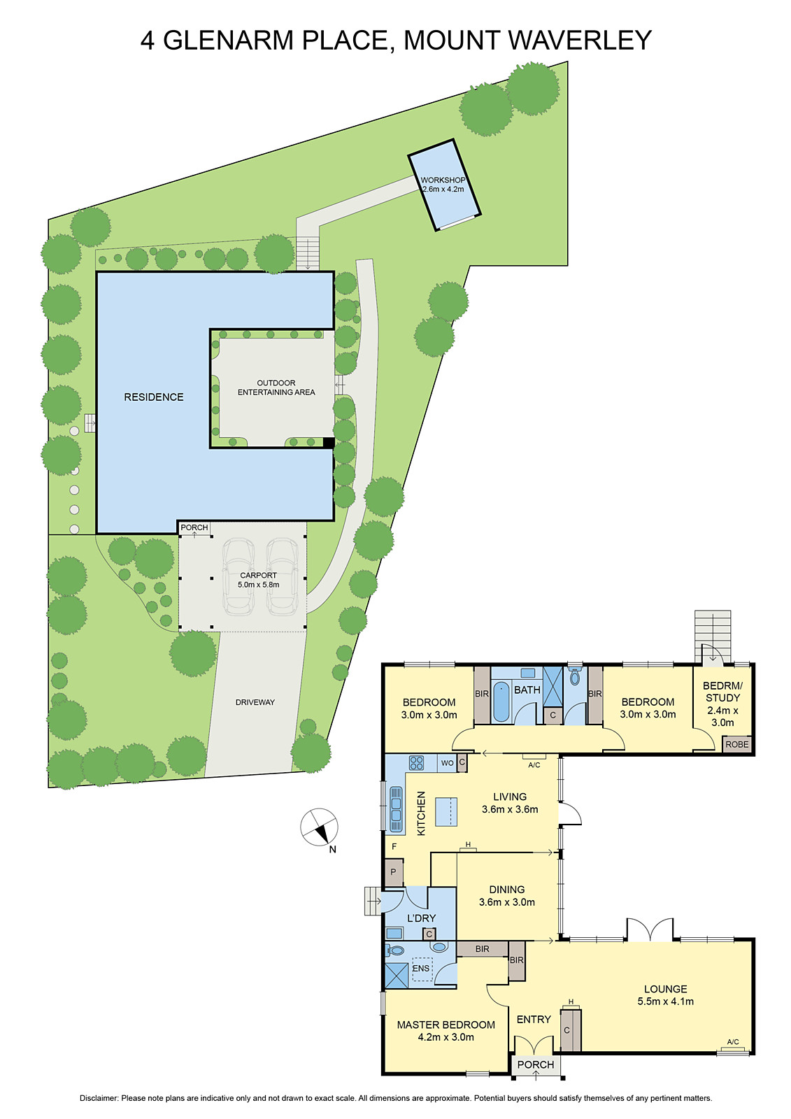 4 Glenarm Place, Mount Waverley VIC 3149 - Floorplan