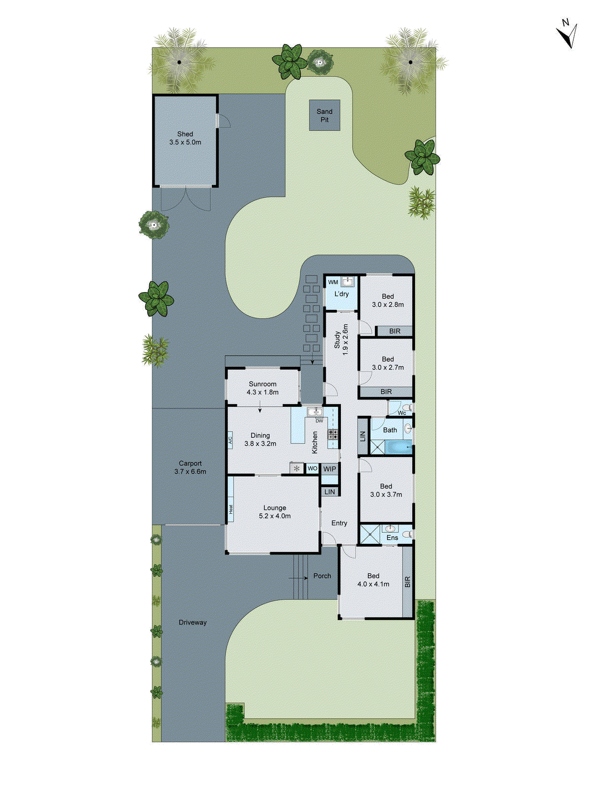 4 Glengate Street, Hamlyn Heights VIC 3215 - Floorplan