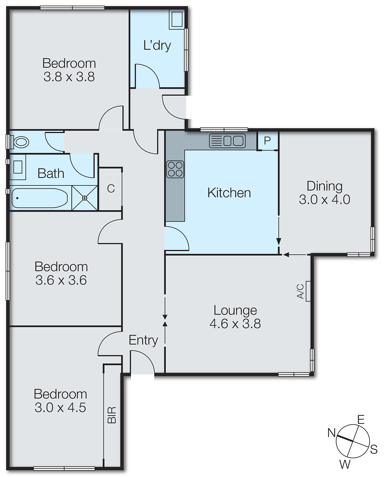 4 Gordon Avenue, Oakleigh East VIC 3166 - Floorplan