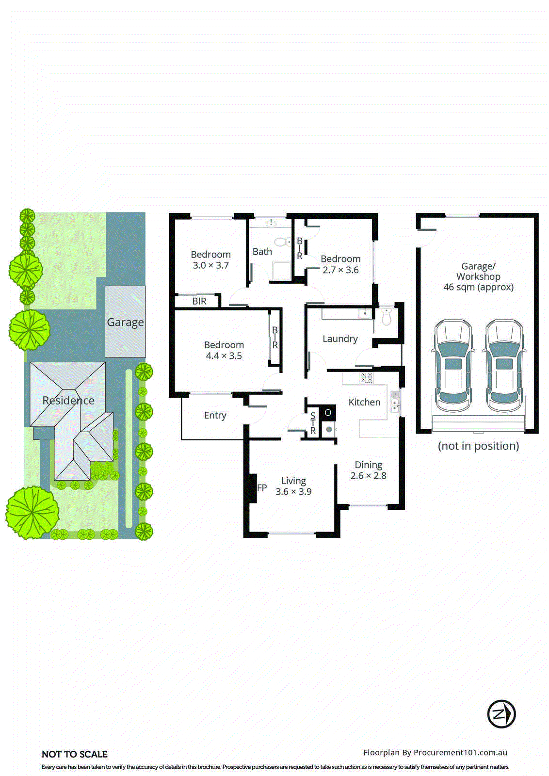 4 Grace Street, Springvale VIC 3171 - Floorplan