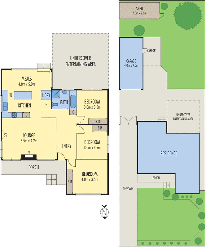 4 Grey Street, Parkdale VIC 3195 - Floorplan