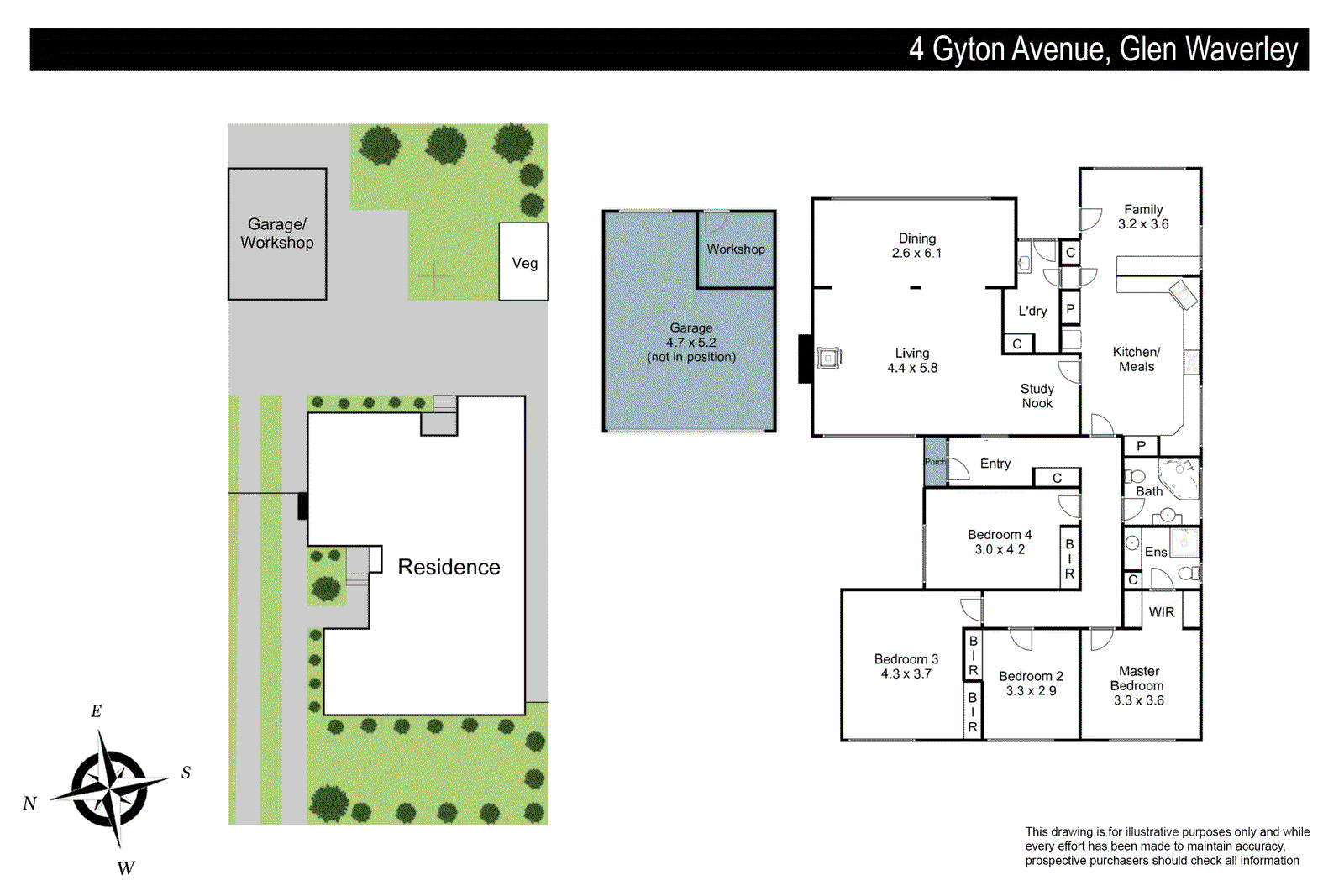 4 Gyton Avenue, Glen Waverley VIC 3150 - Floorplan