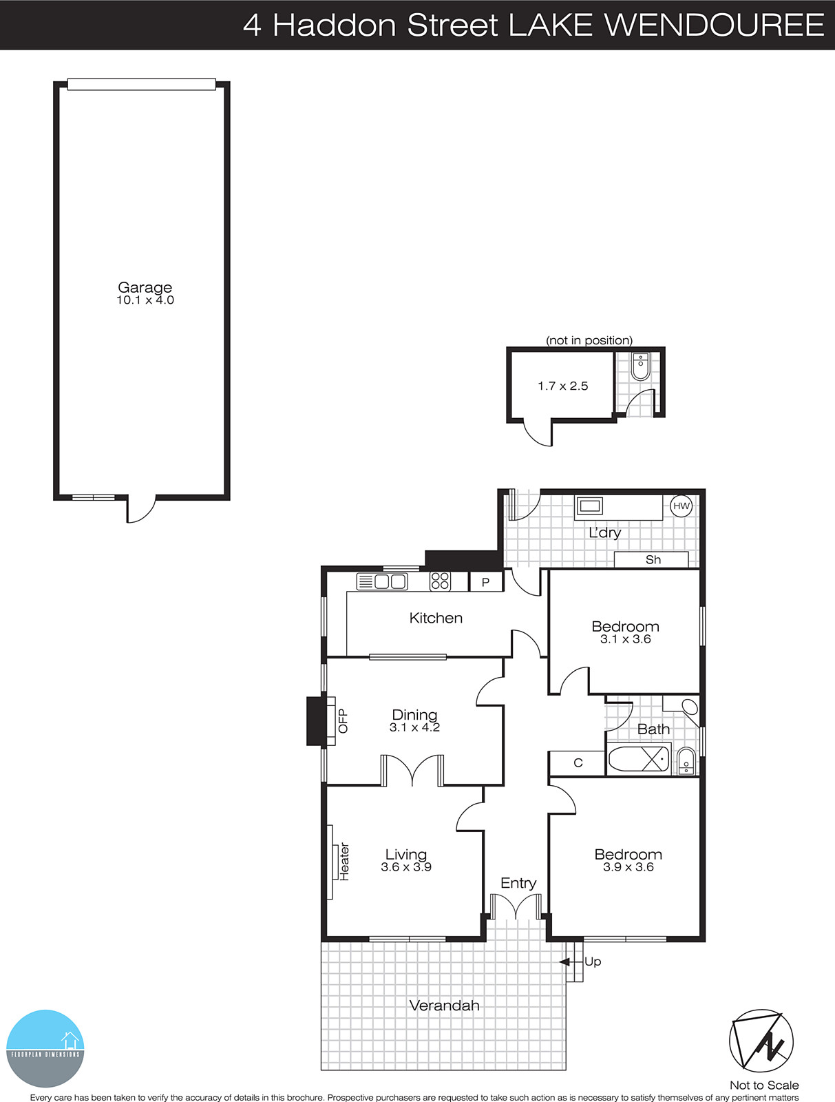 4 Haddon Street, Lake Wendouree VIC 3350 - Floorplan