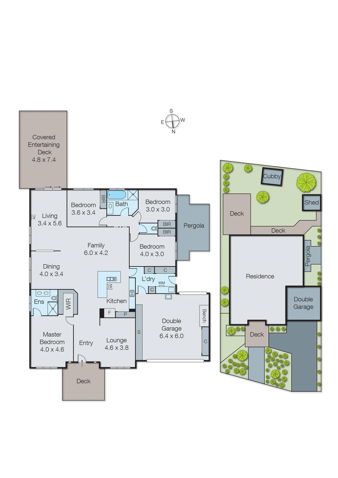 4 Hanlon Close, Mordialloc VIC 3195 - Floorplan