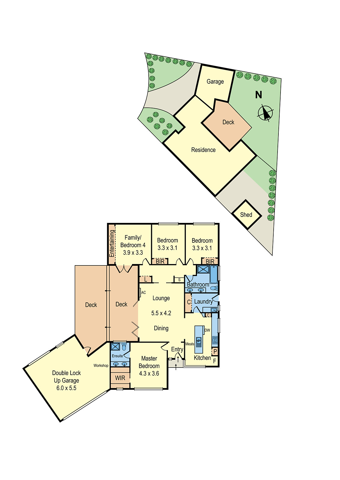 4 Hardy Court, Oakleigh South VIC 3167 - Floorplan