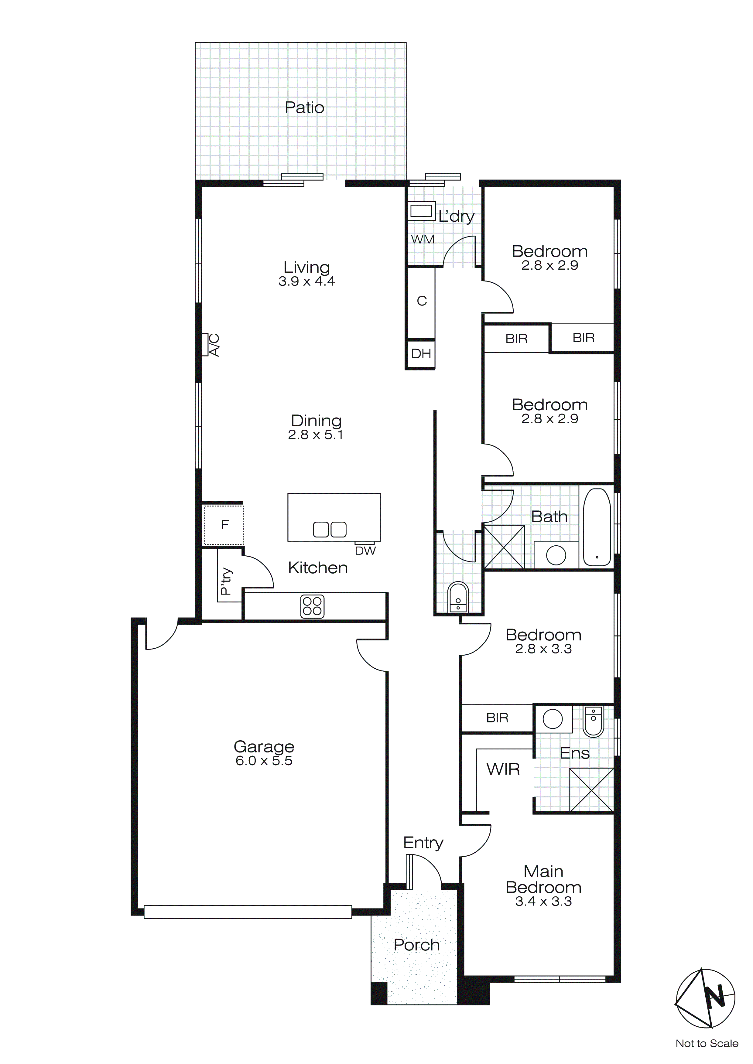 4 Heathcote Drive, Lucas VIC 3350 - Floorplan