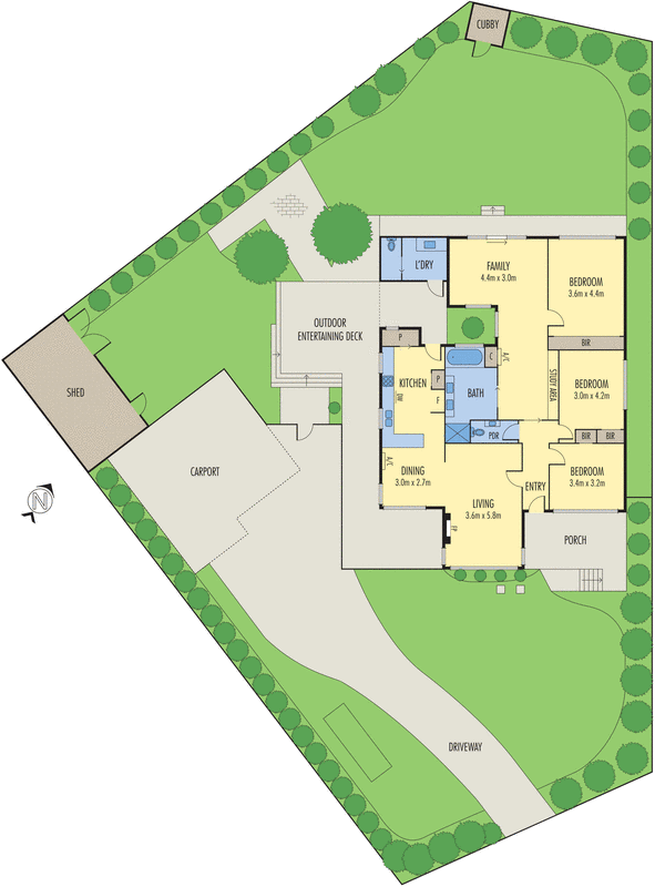 4 Highton Court, Highton VIC 3216 - Floorplan