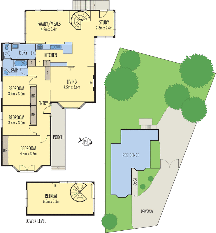 4 Hilsea Court, Mount Waverley VIC 3149 - Floorplan