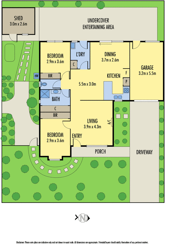 4 Hollows Court, Grovedale VIC 3216 - Floorplan