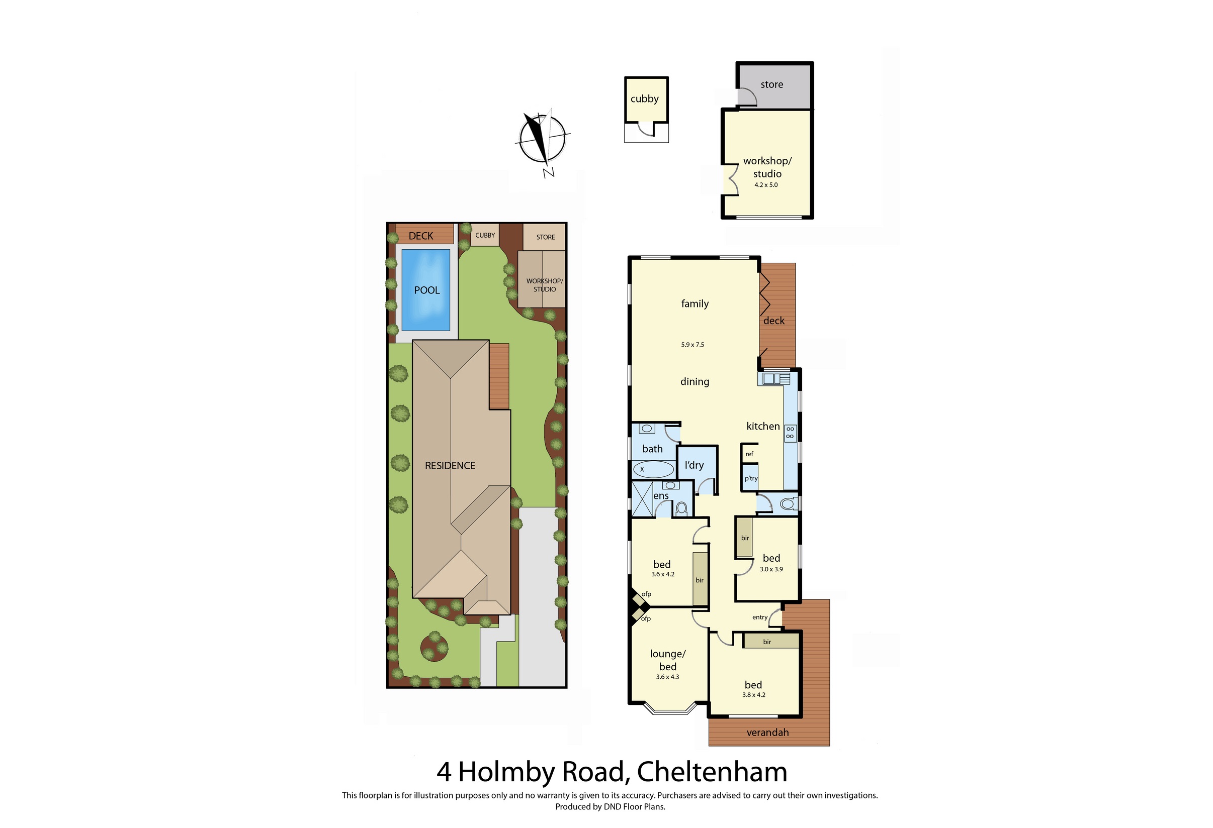 4 Holmby Road, CHELTENHAM VIC 3192 - Floorplan
