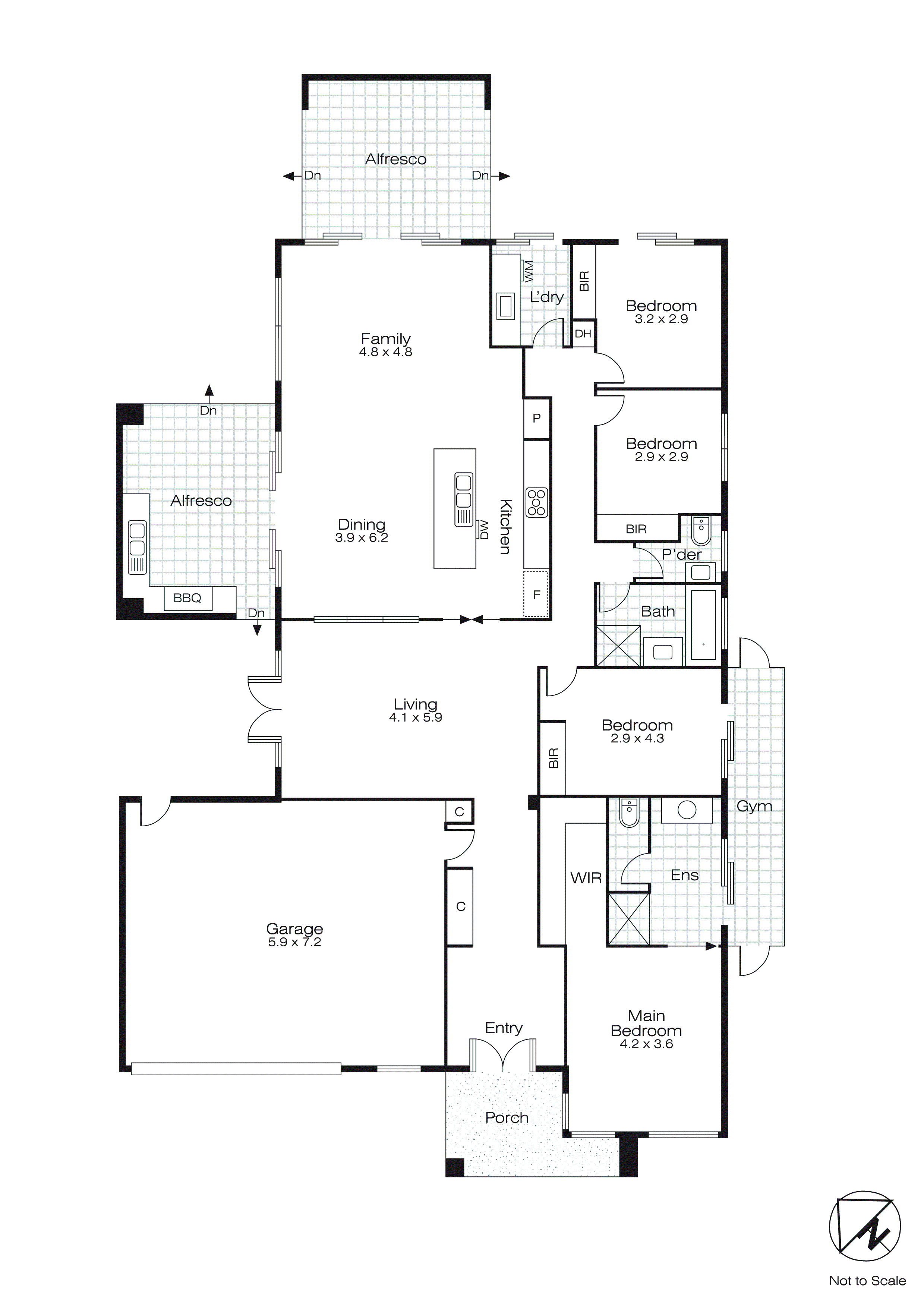 4 Hunter Street, Lucas VIC 3350 - Floorplan