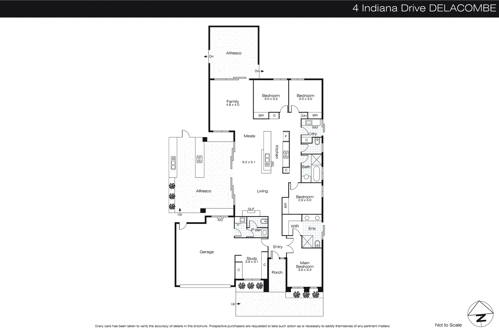 4 Indiana Drive, Delacombe VIC 3356 - Floorplan