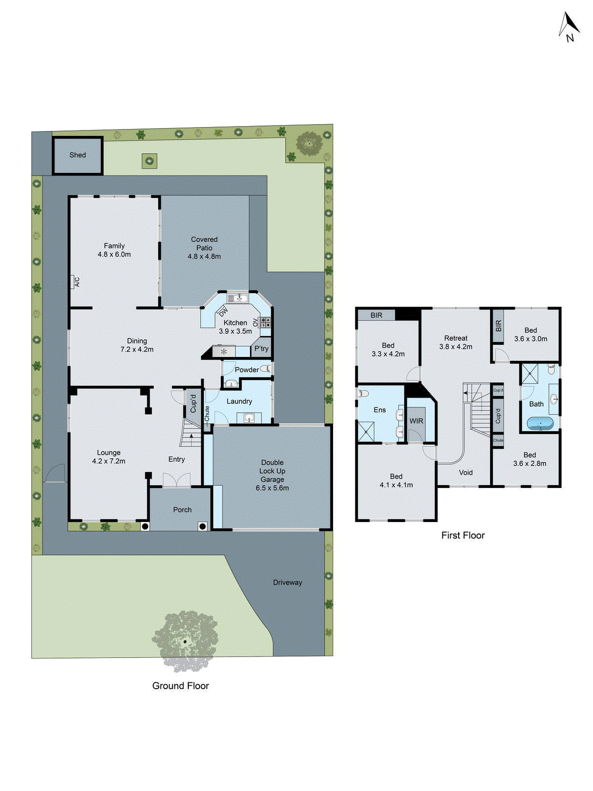 4 Jacana Court, Chadstone VIC 3148 - Floorplan