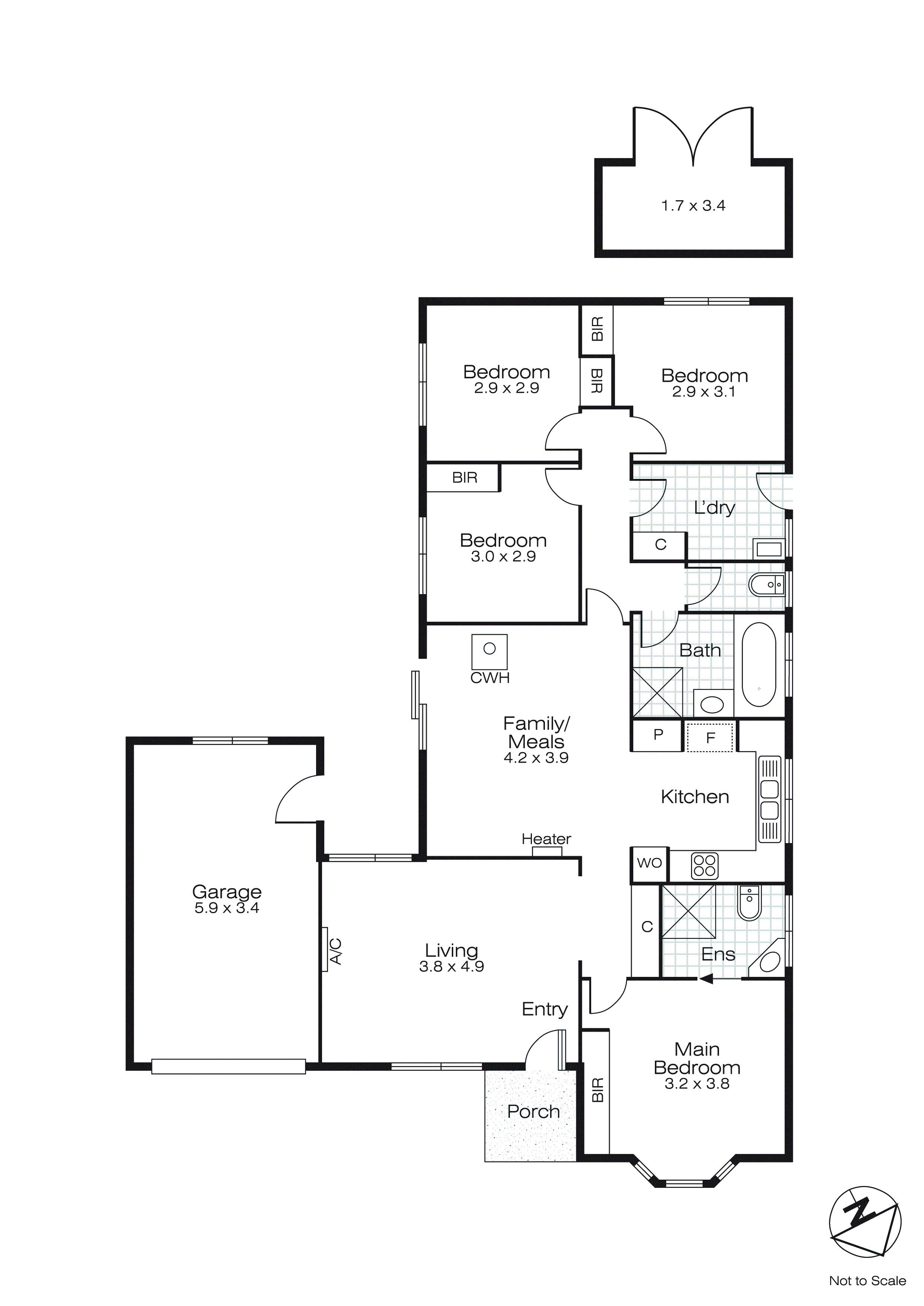 4 Jack Court, Alfredton VIC 3350 - Floorplan