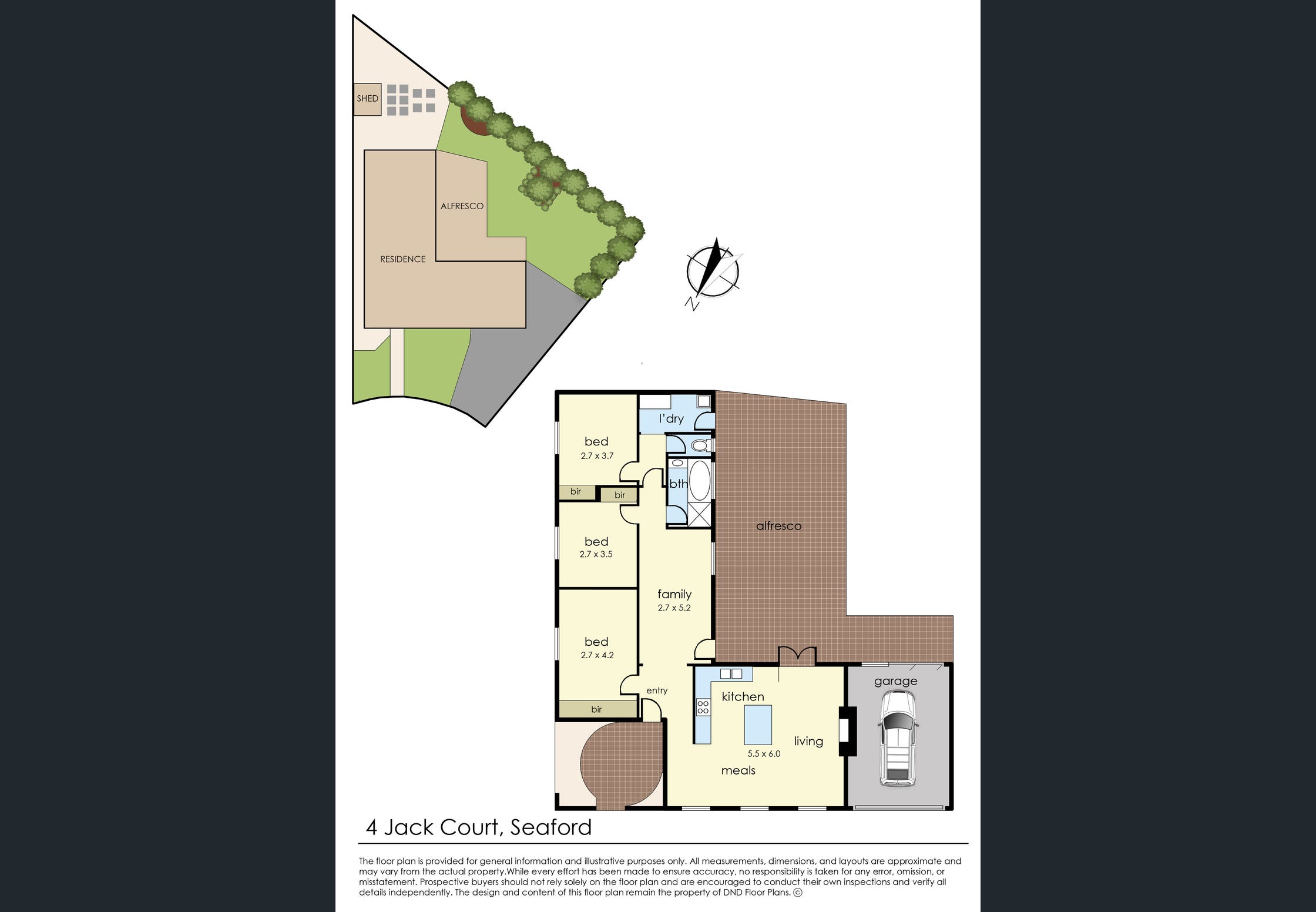 4 Jack Court, Seaford VIC 3198 - Floorplan