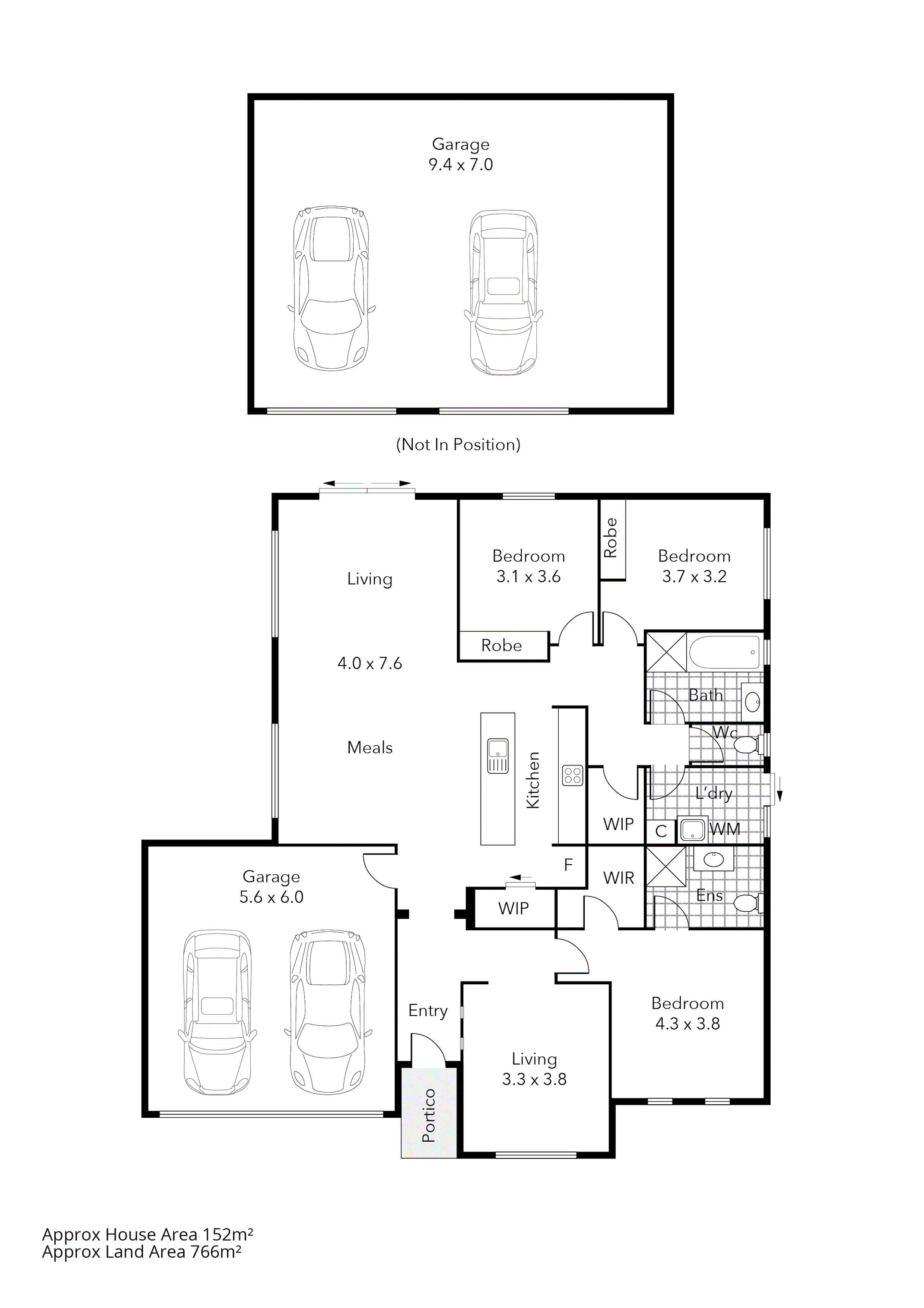 4 Jade Close, Delacombe VIC 3356 - Floorplan