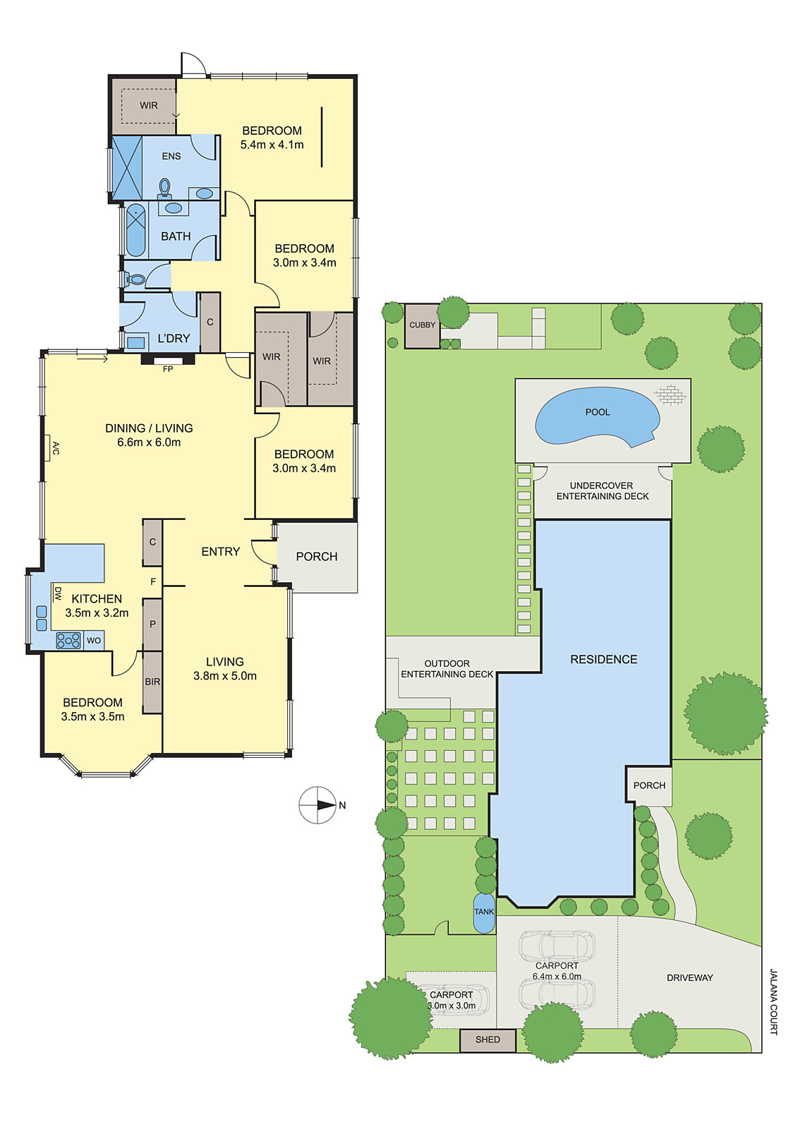 4 Jalana Court, Highton VIC 3216 - Floorplan