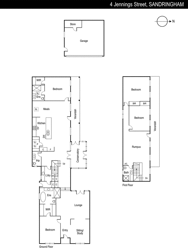 4 Jennings Street, Sandringham VIC 3191 - Floorplan