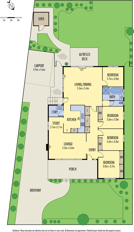 4 Joyce Parade, Herne Hill VIC 3218 - Floorplan
