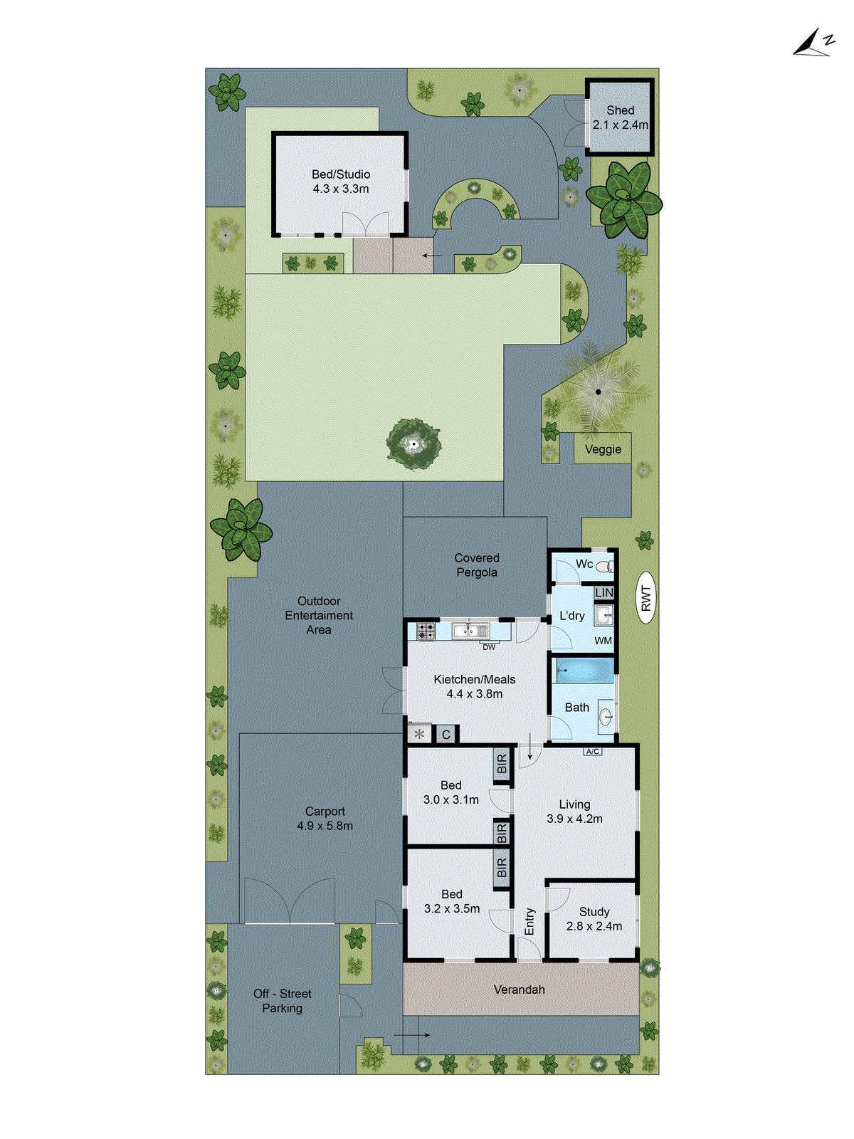 4 Keeble Street, Geelong West VIC 3218 - Floorplan