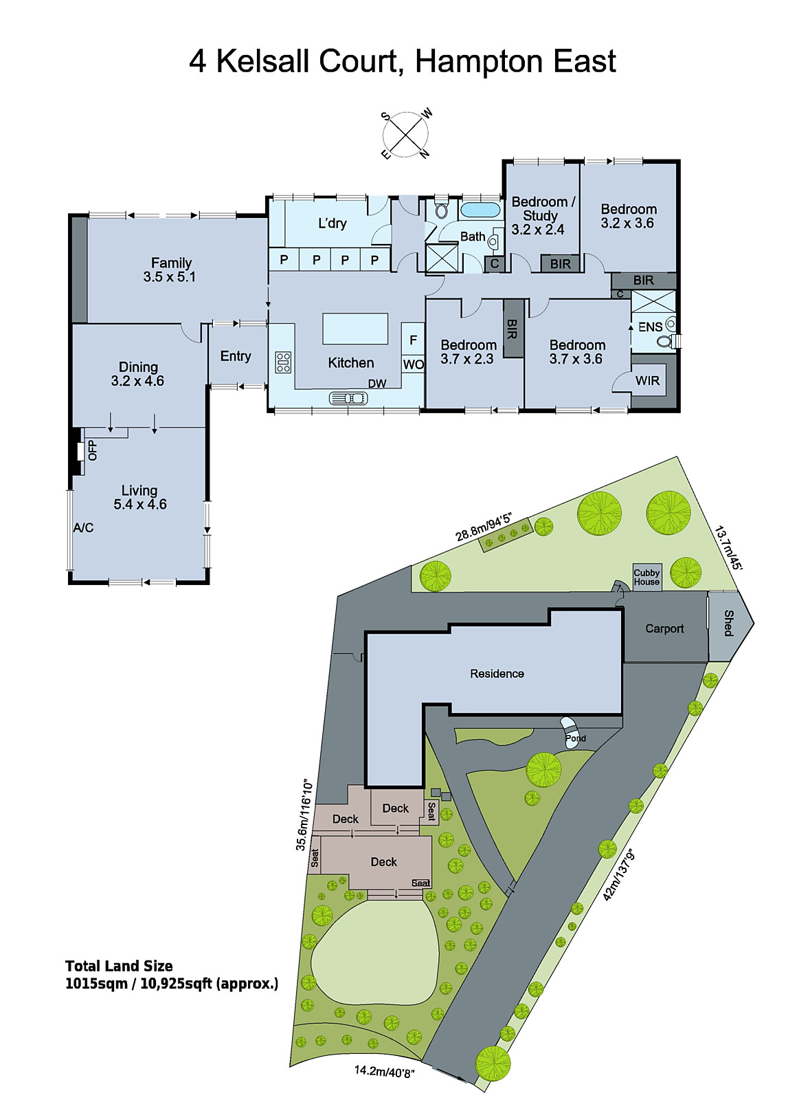 4 Kelsall Court, Hampton East VIC 3188 - Floorplan
