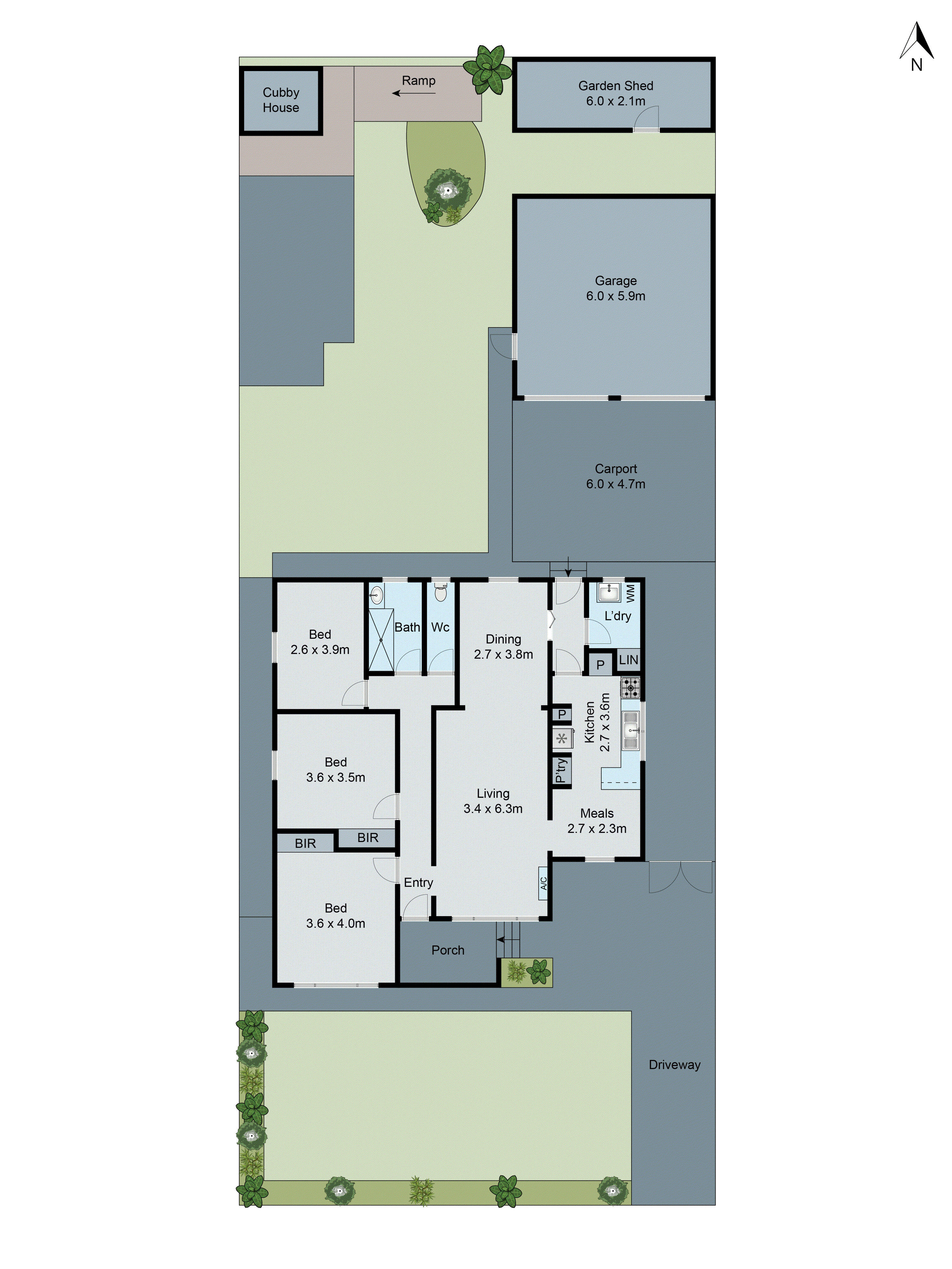 4 Kentucky Avenue, Norlane VIC 3214 - Floorplan