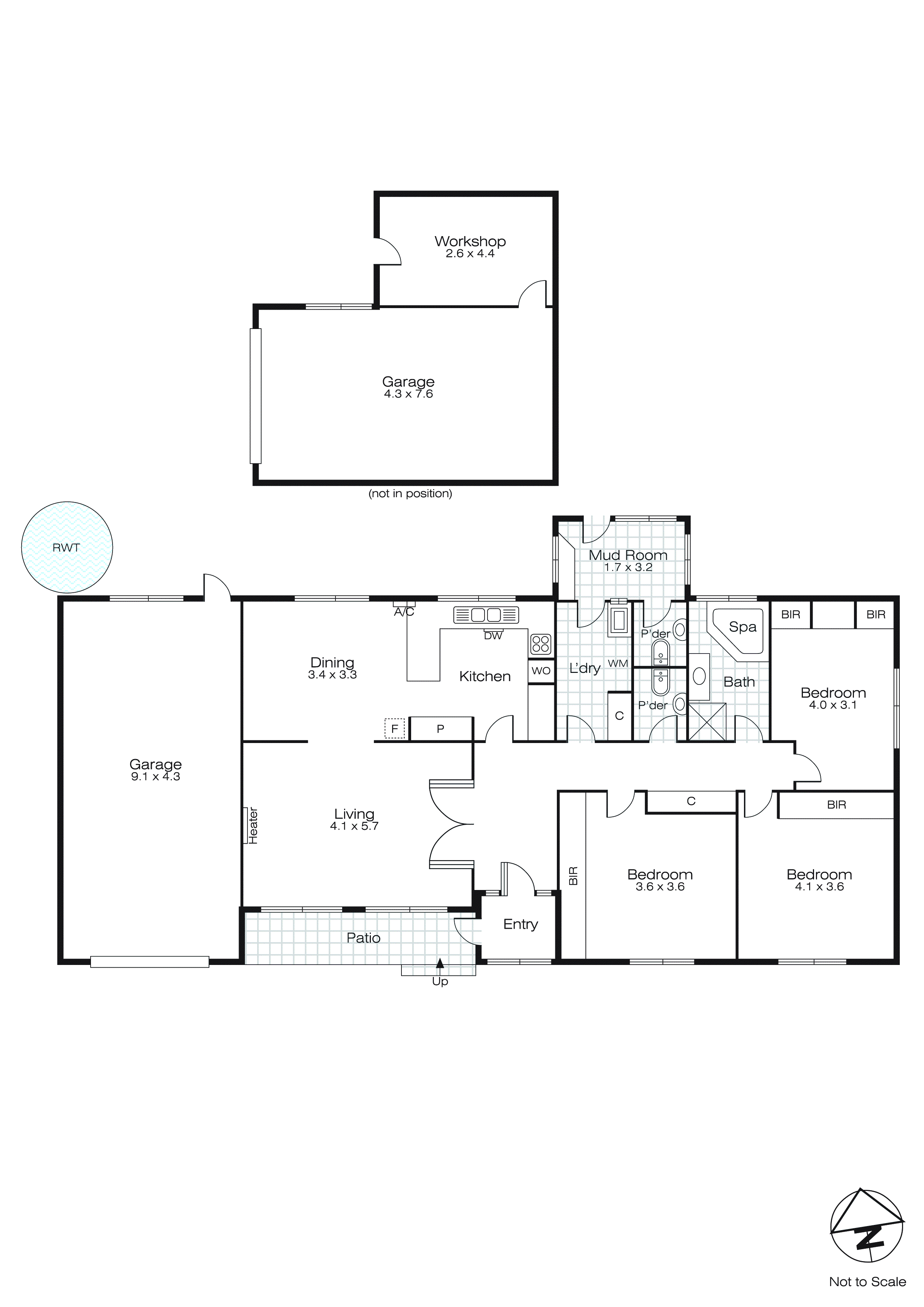 4 Kentucky Court, Delacombe VIC 3356 - Floorplan