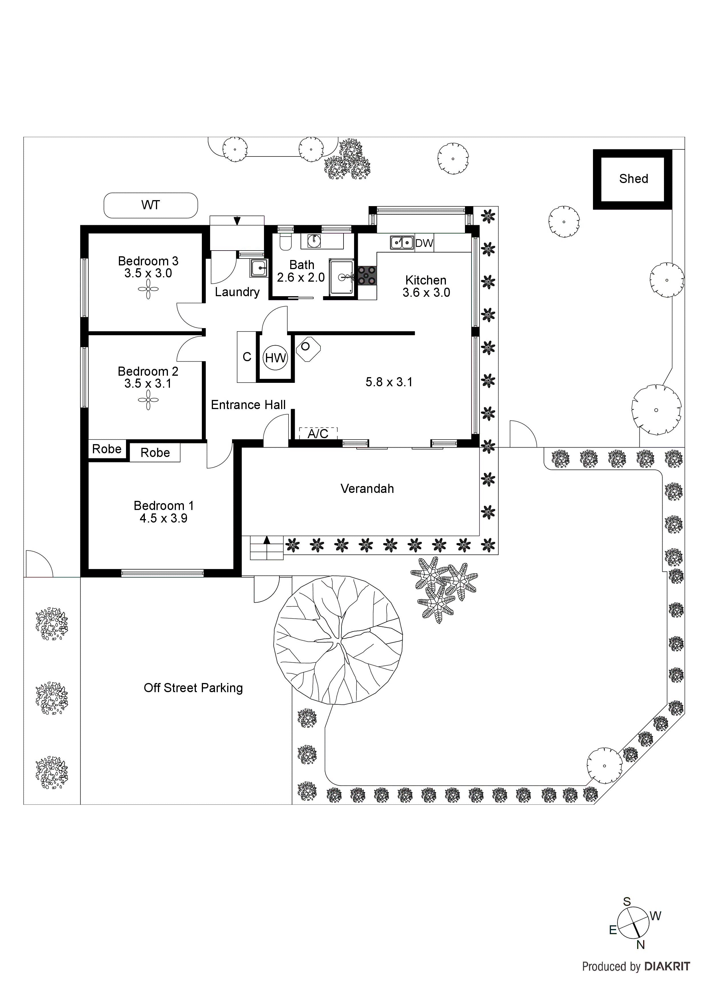 4 Kerry Street, Seaford VIC 3198 - Floorplan