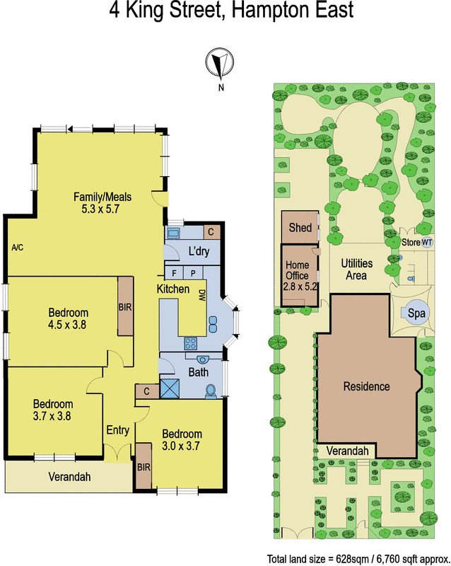 4 King Street, Hampton East VIC 3188 - Floorplan