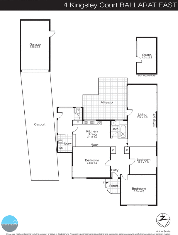 4 Kingsley Court, Ballarat VIC 3350 - Floorplan