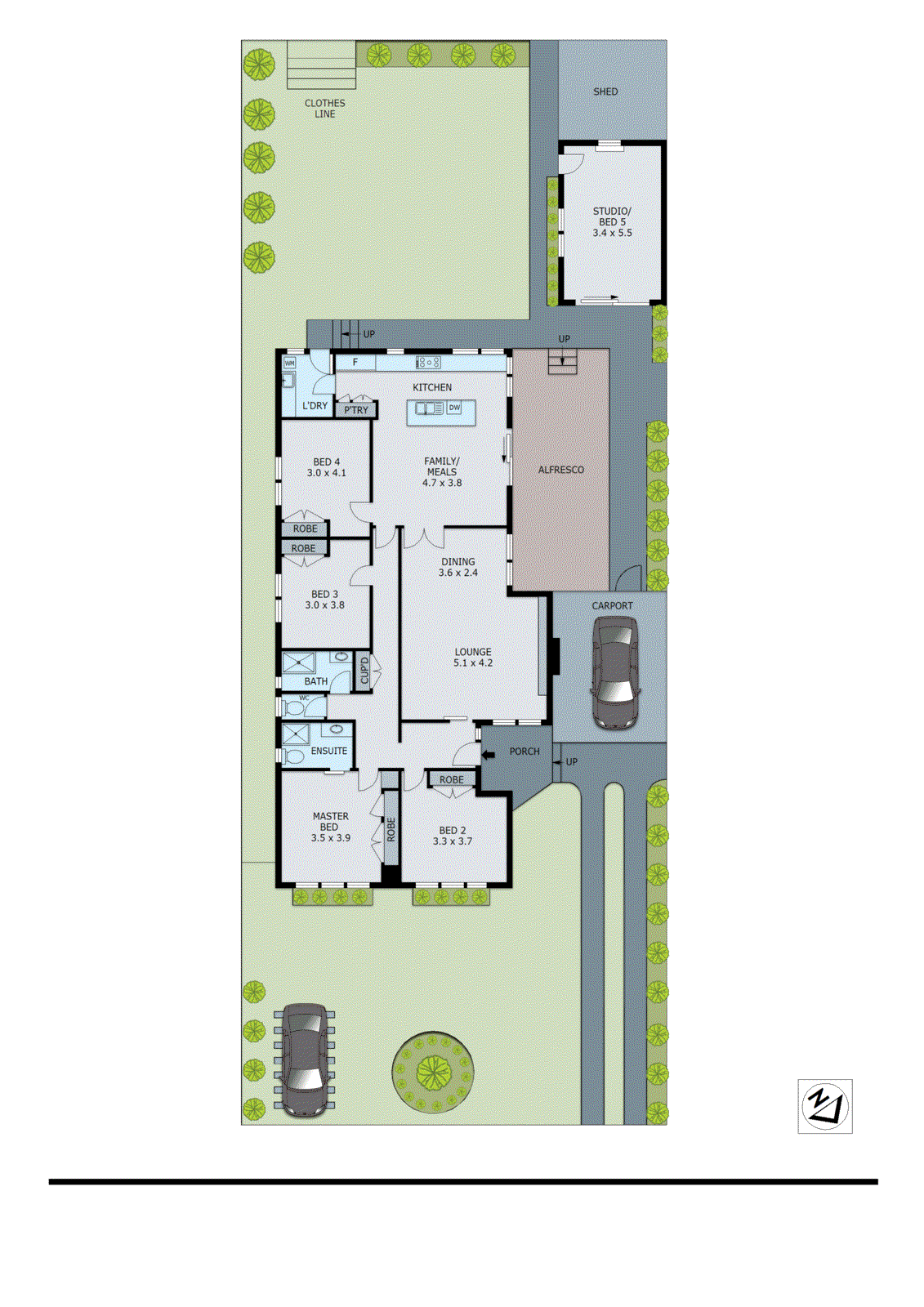 4 Kingswood Drive, Dingley Village VIC 3172 - Floorplan