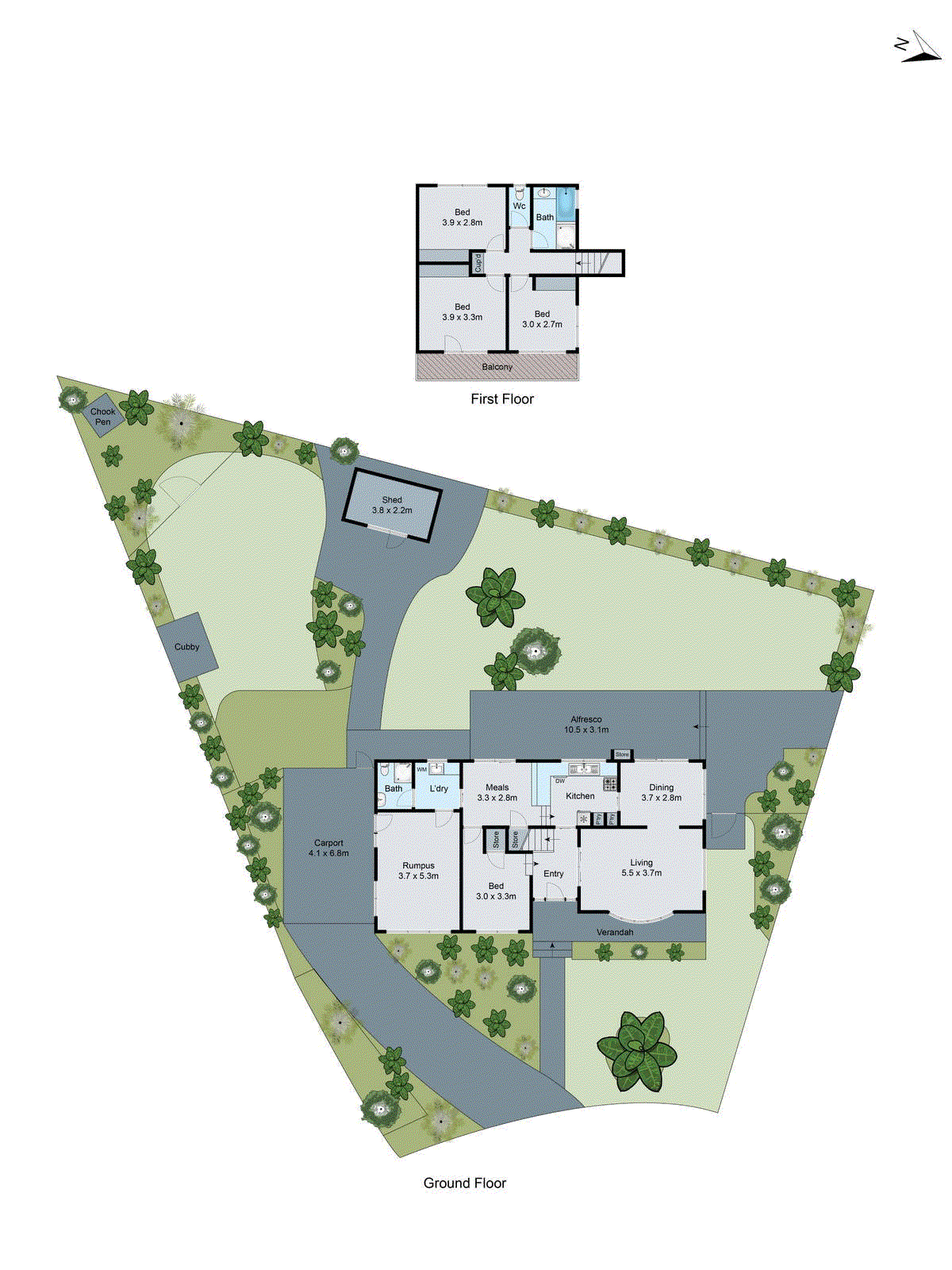 4 Kinsley Court, Belmont VIC 3216 - Floorplan