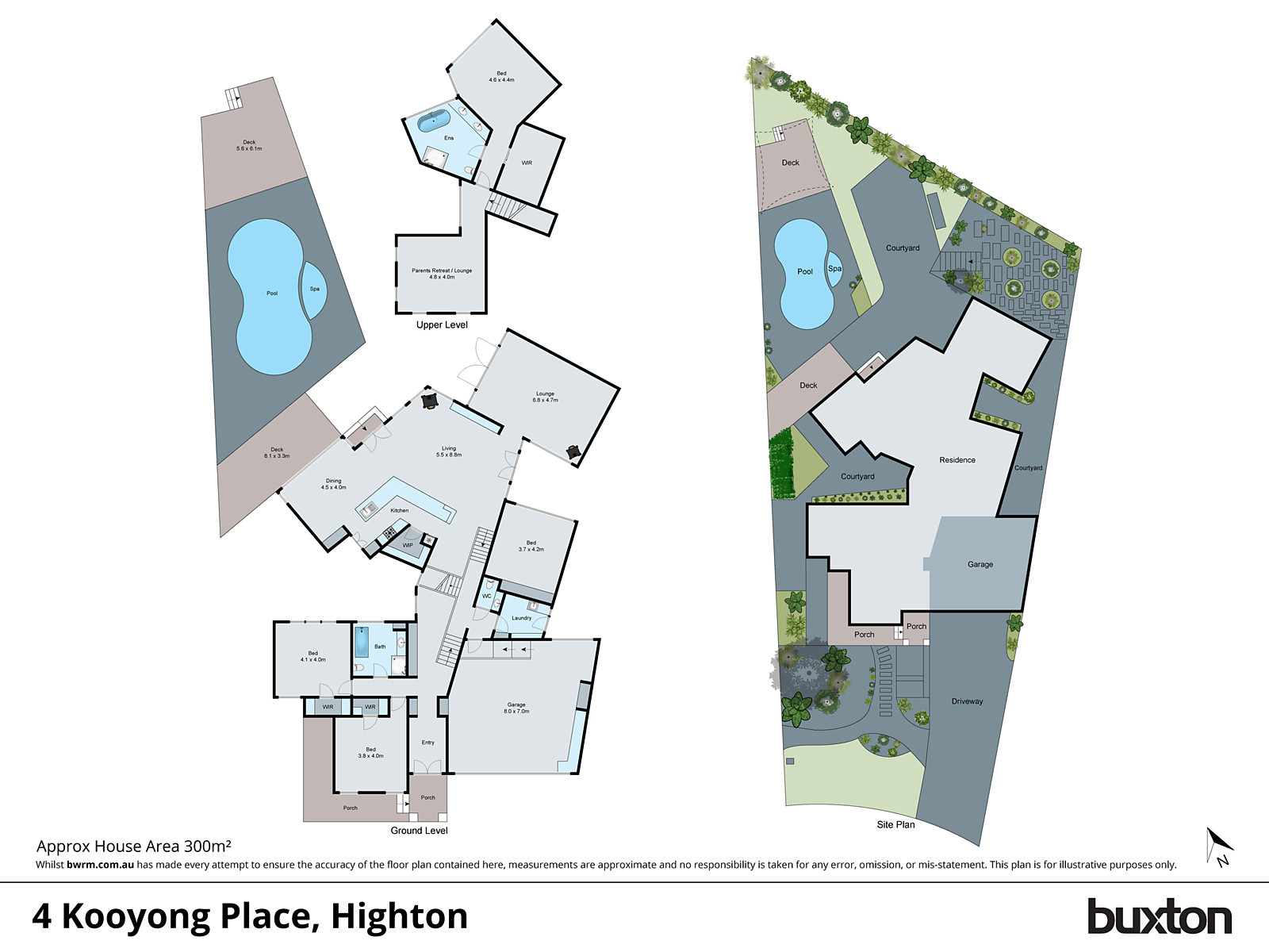 4 Kooyong Place, Highton VIC 3216 - Floorplan