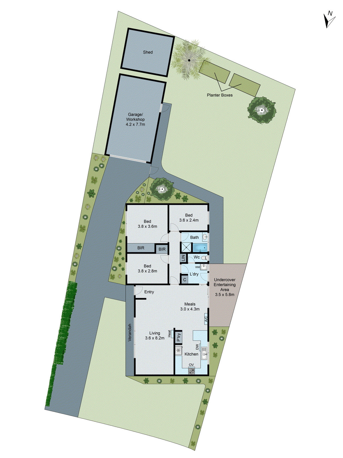 4 Lawson Close, Cranbourne VIC 3977 - Floorplan