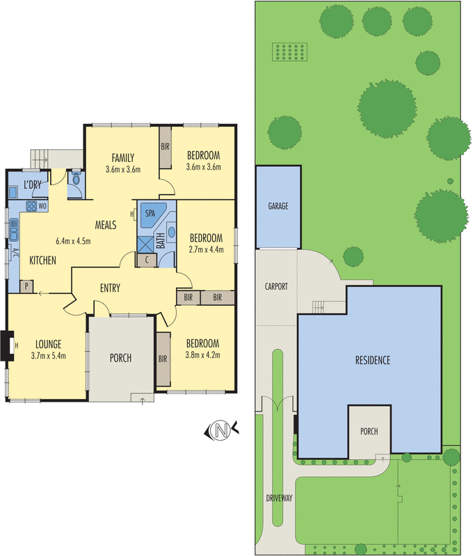 4 Leroux Street, Oakleigh VIC 3166 - Floorplan