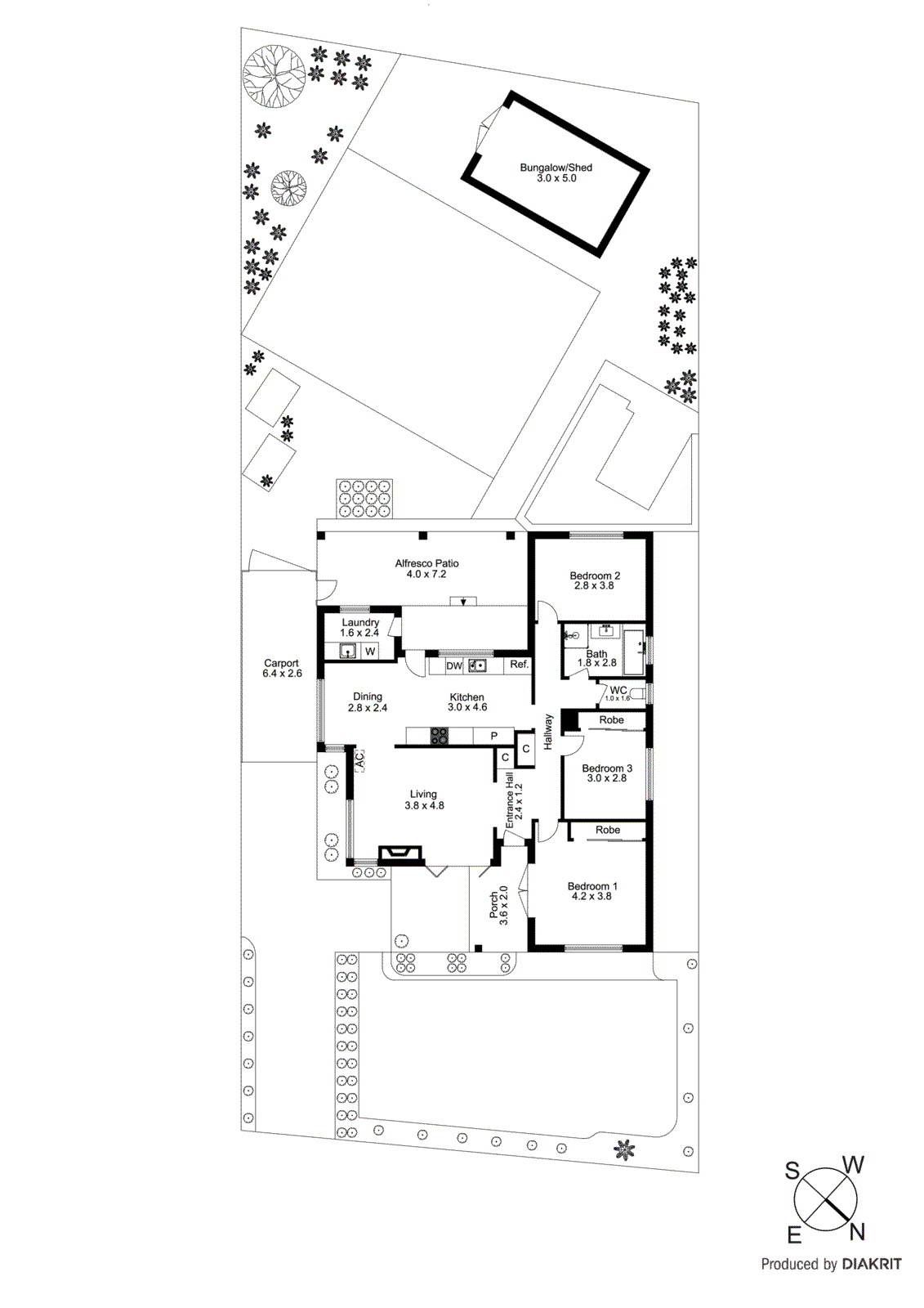 4 Lewellin Grove, Carrum VIC 3197 - Floorplan