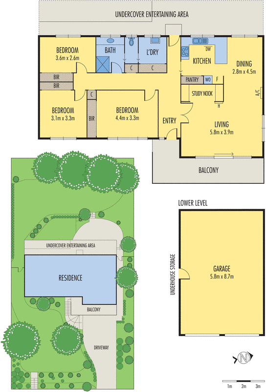 4 Linton Lane, Highton VIC 3216 - Floorplan