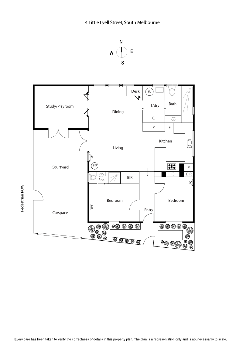 4 Little Lyell Street, SOUTH MELBOURNE VIC 3205 - Floorplan