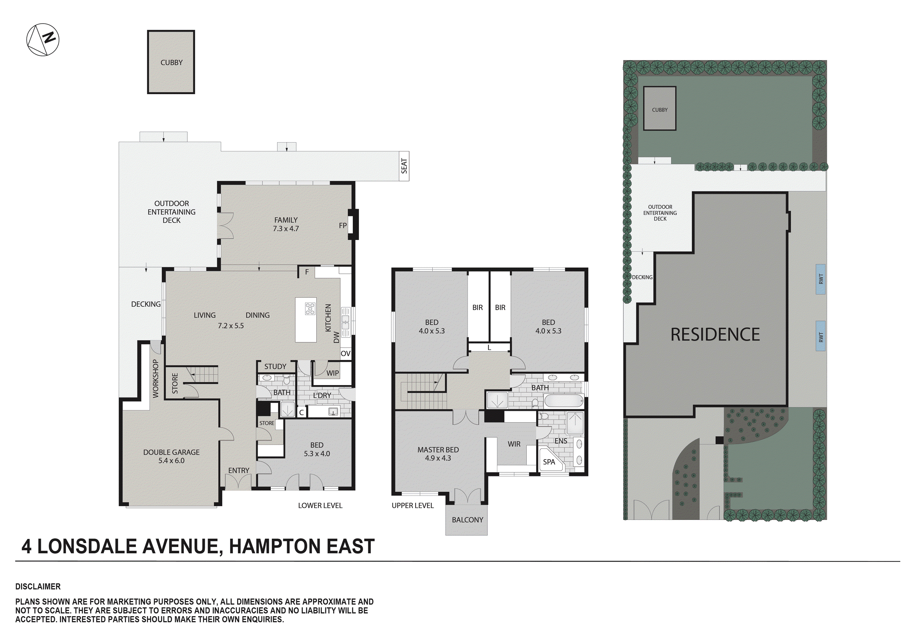 4 Lonsdale Avenue, Hampton East VIC 3188 - Floorplan