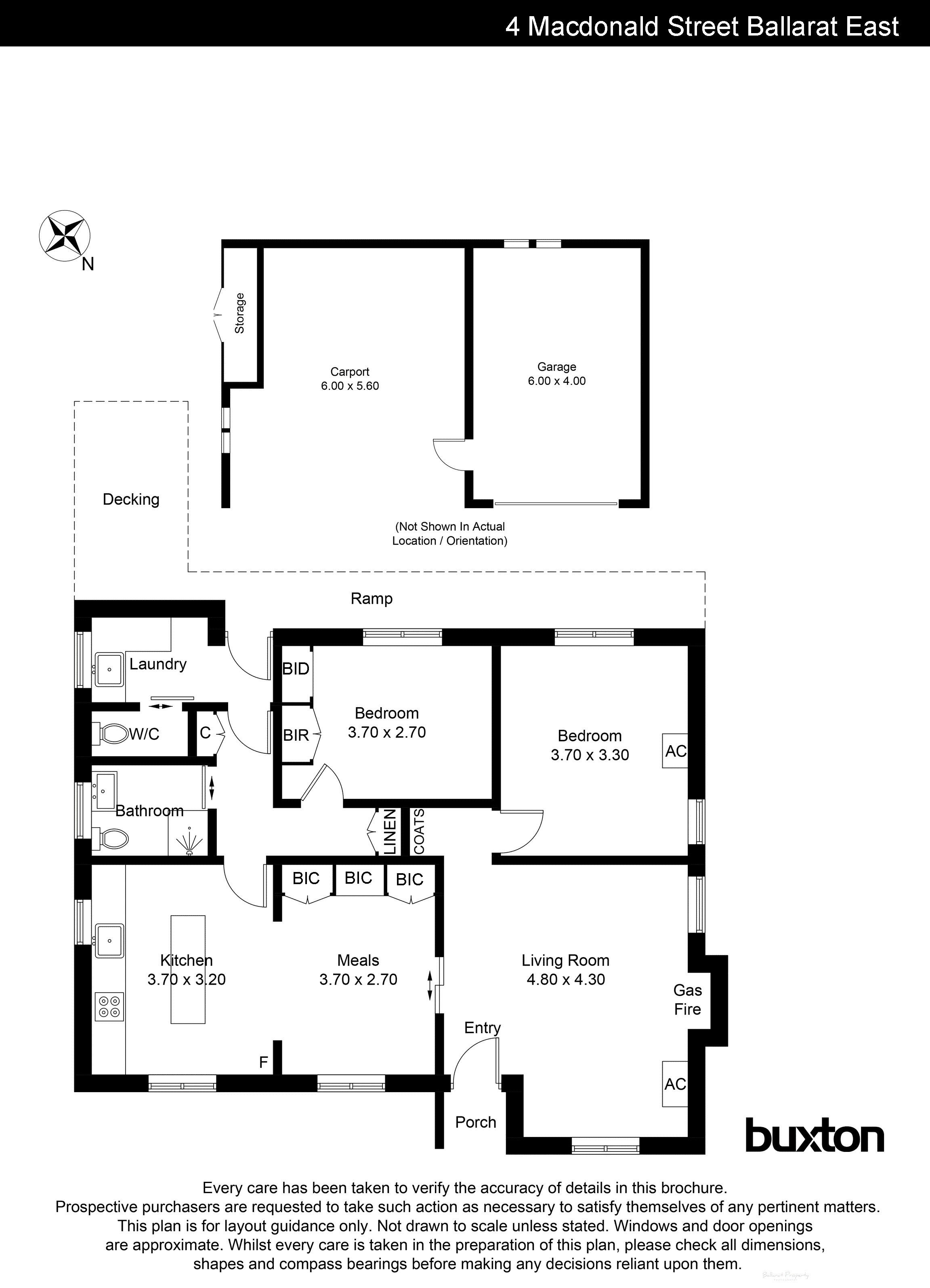 4 Macdonald Street, Ballarat East VIC 3350 - Floorplan
