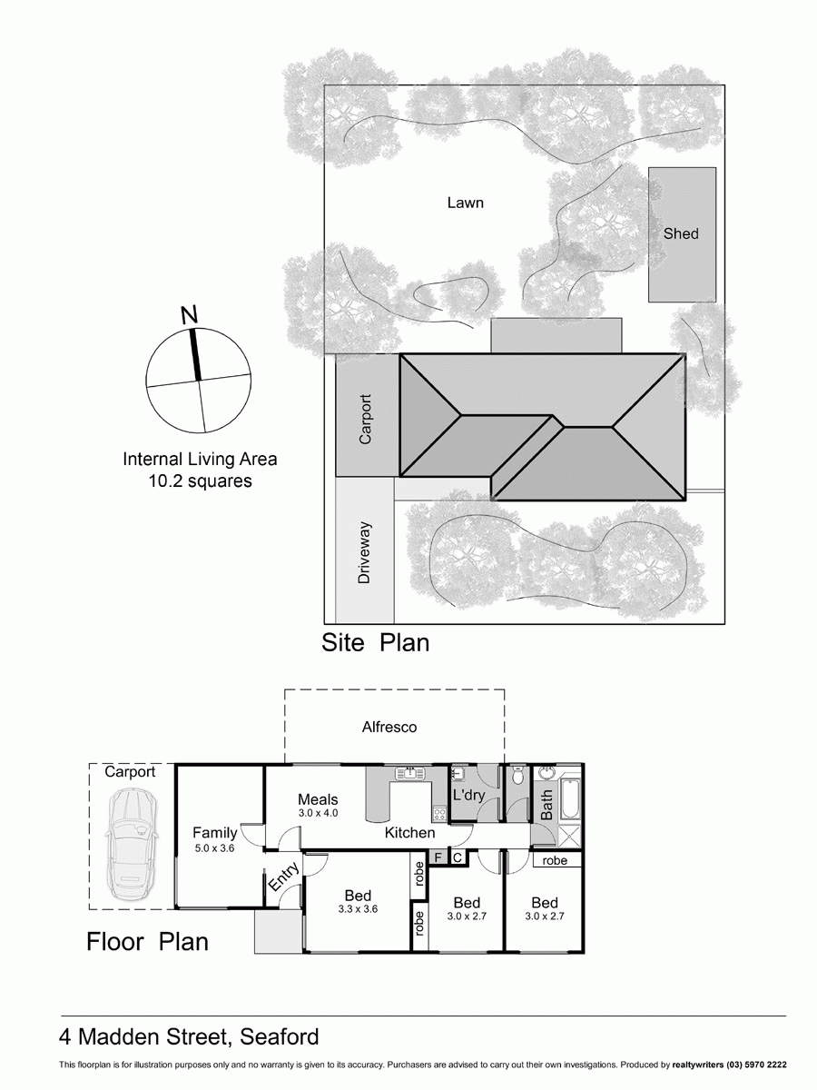 4 Madden Street, SEAFORD VIC 3198 - Floorplan