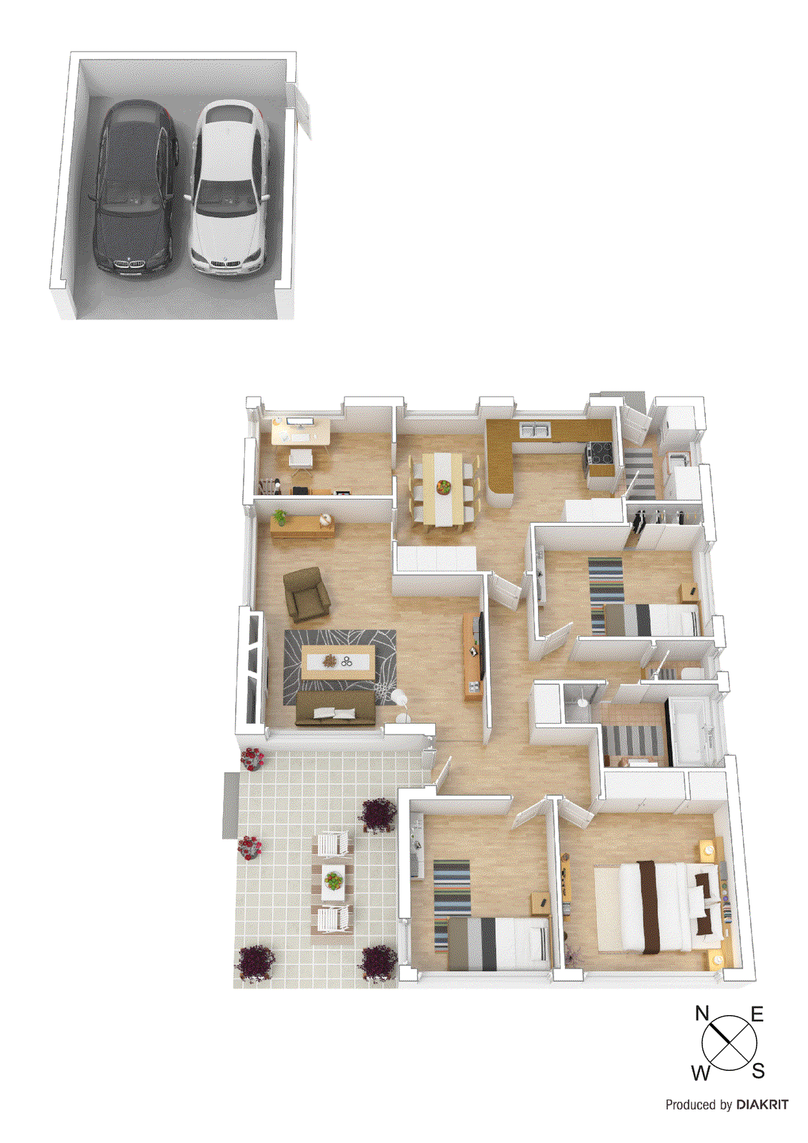 4 Mahala Court, Clayton South VIC 3169 - Floorplan
