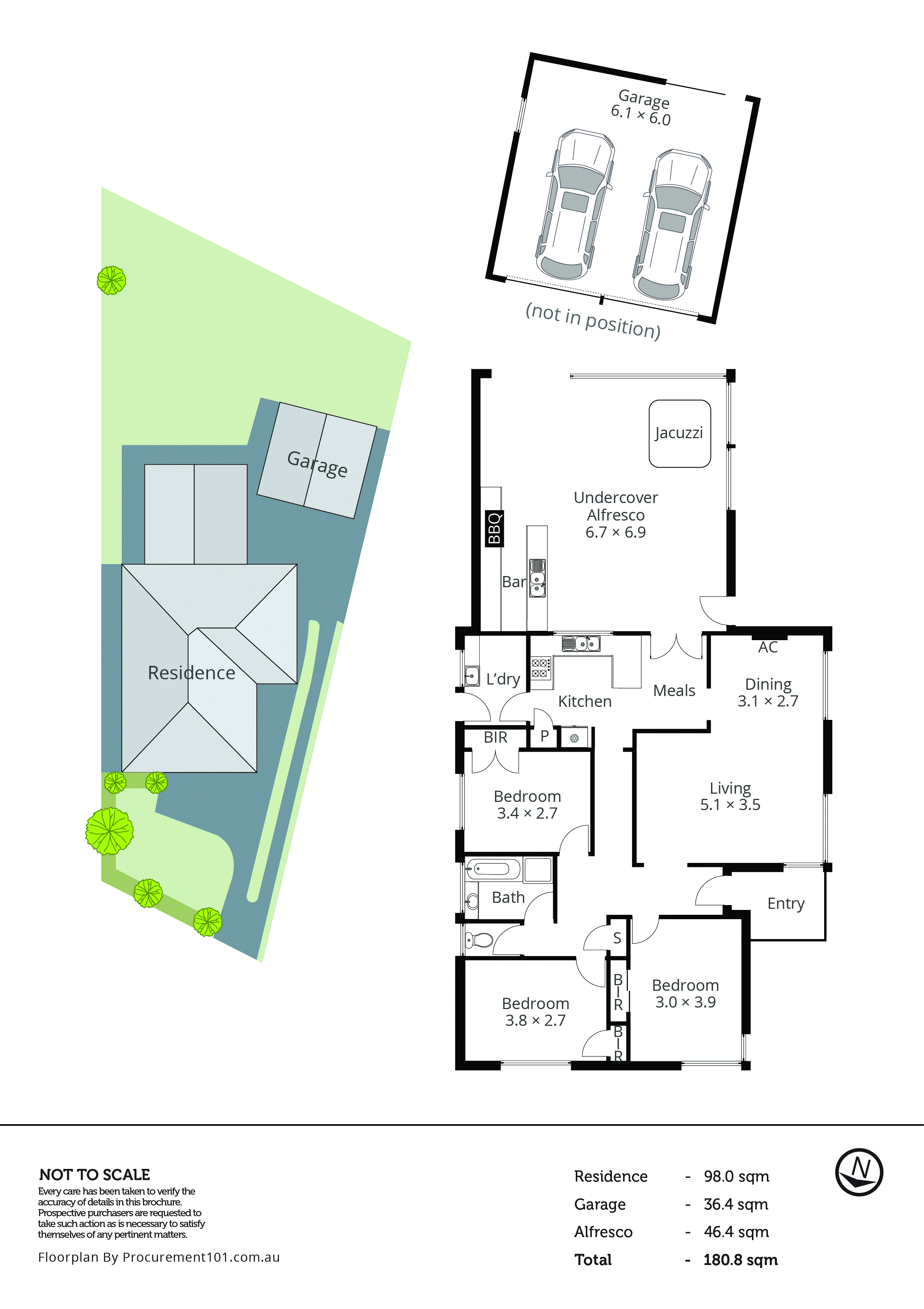 4 Malcolm Crescent, Keysborough VIC 3173 - Floorplan