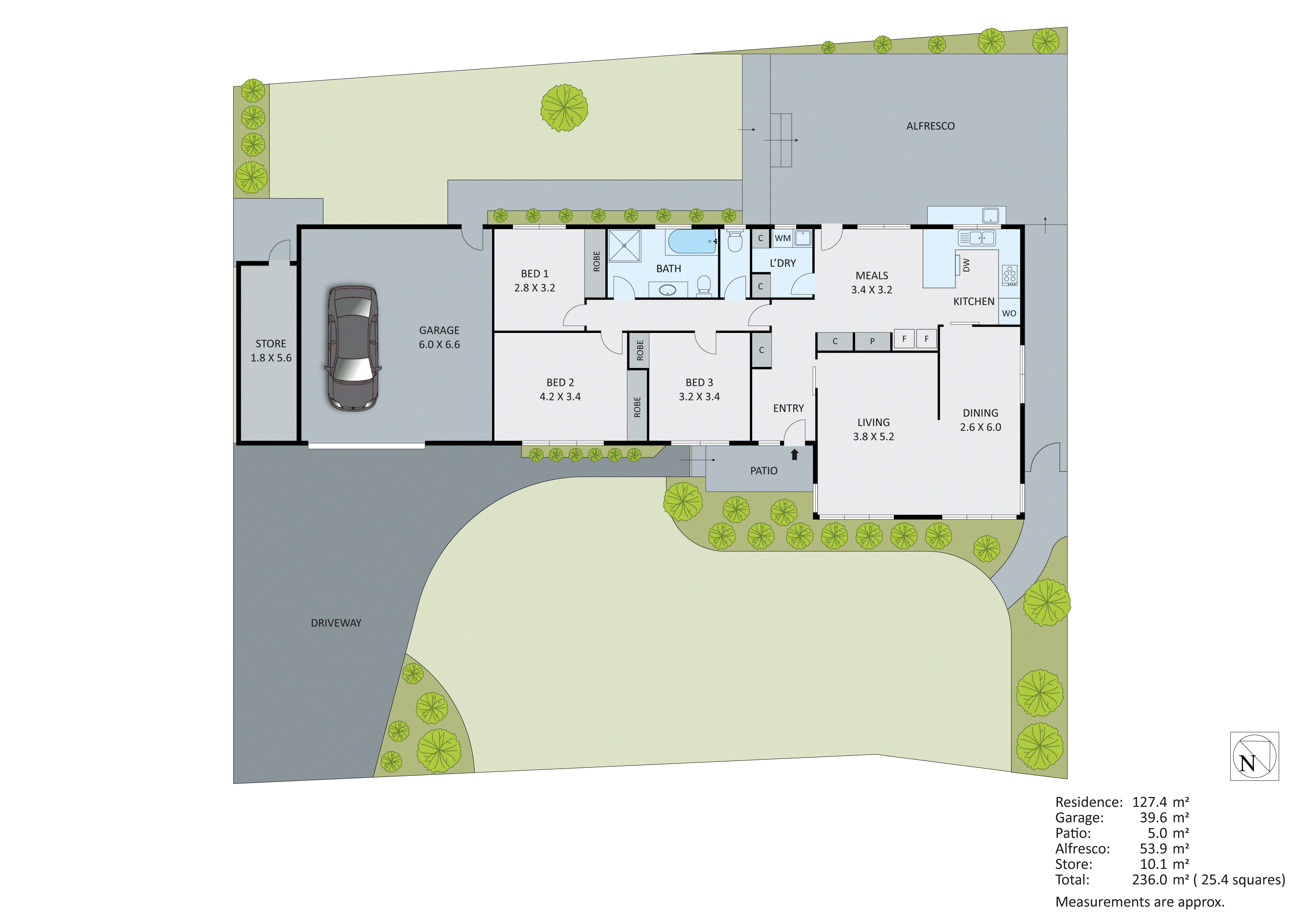 4 Marjorie Avenue, Dingley Village VIC 3172 - Floorplan